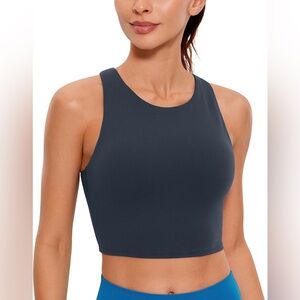 CRZ YOGA Dark Gray Sports Bra